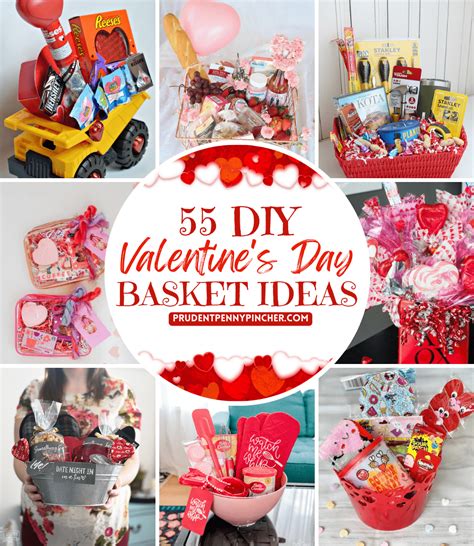 valentine basket cheap
